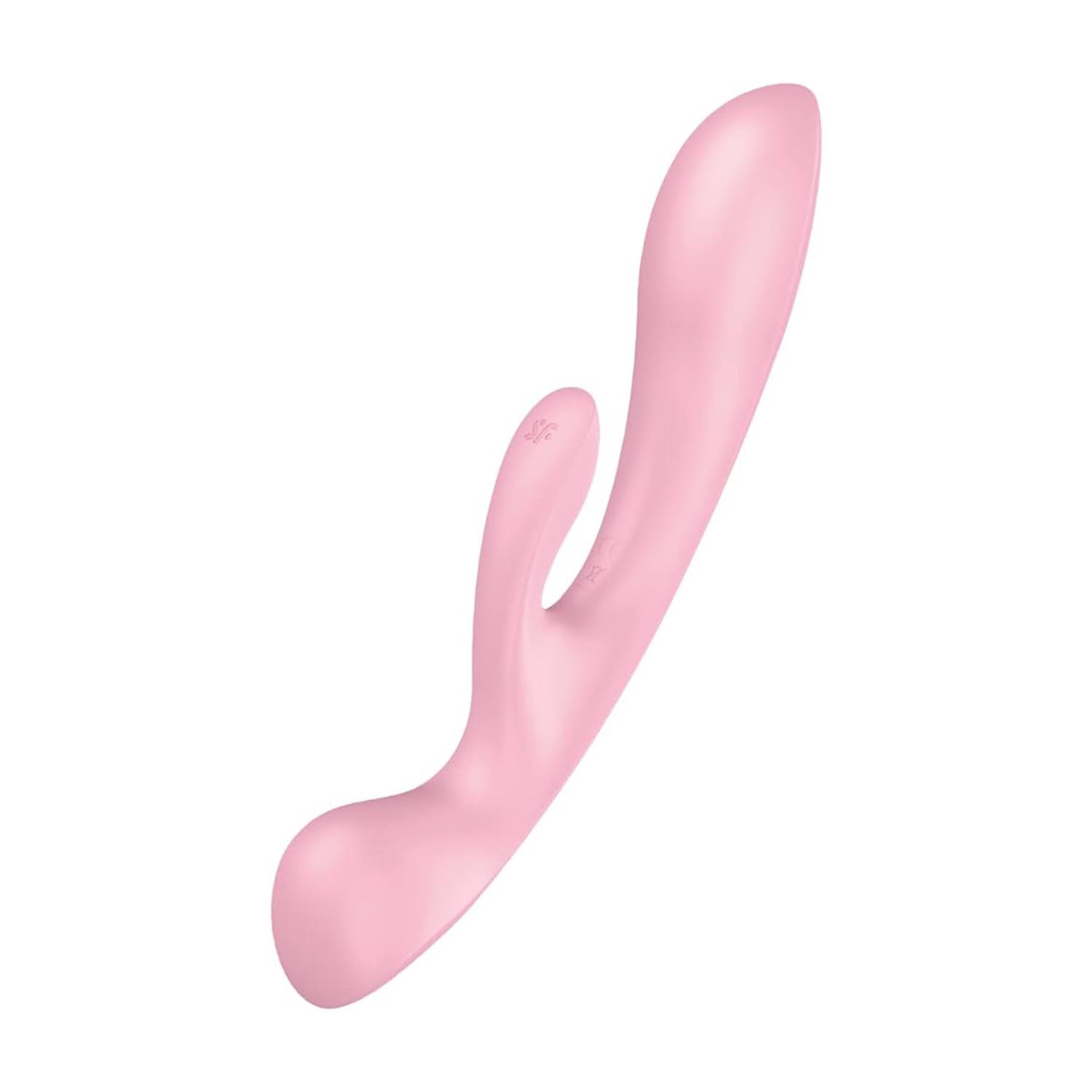 Satisfyer triple lover vibrador rosa 1un donna
