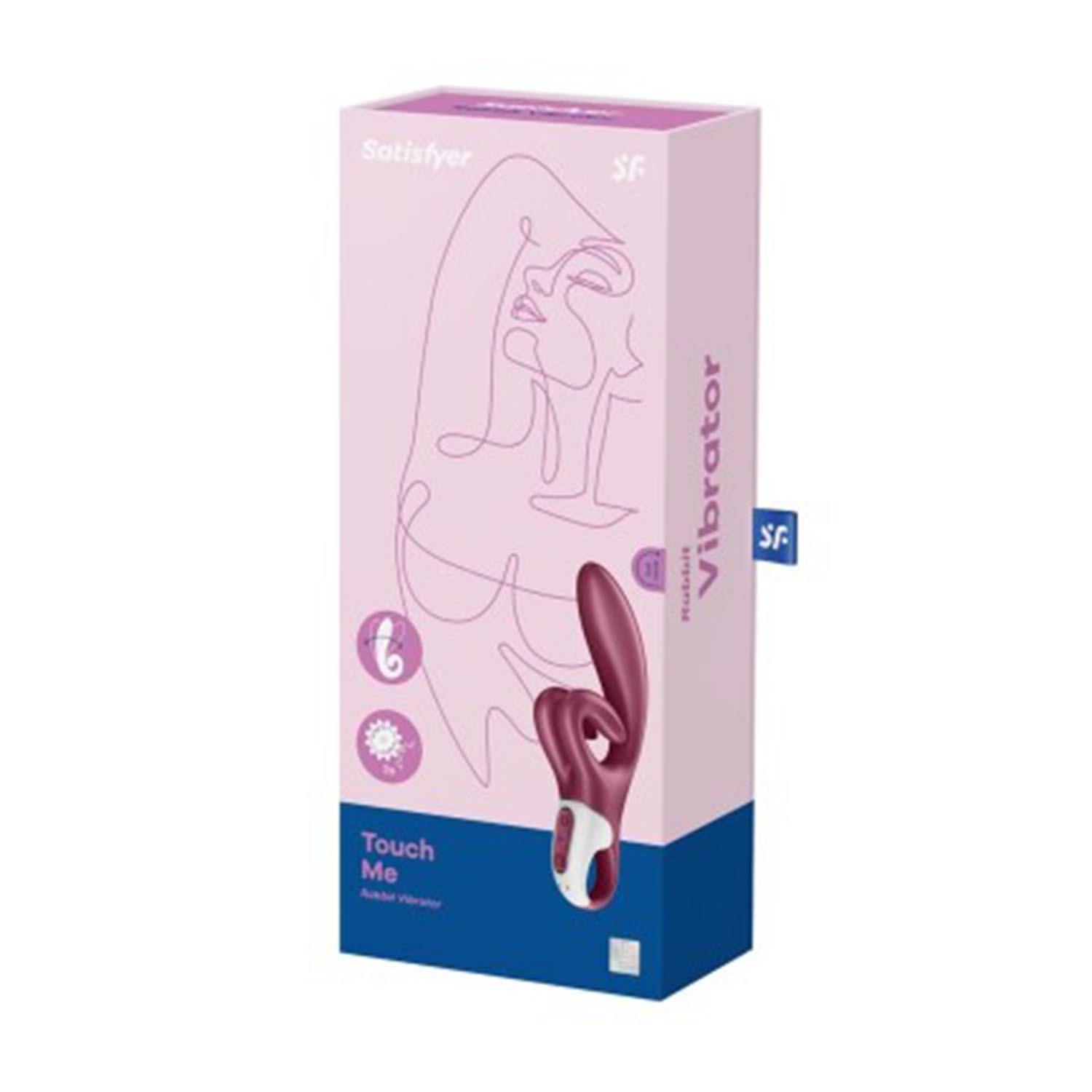 Satisfyer touch me vibrador rojo 1un donna
