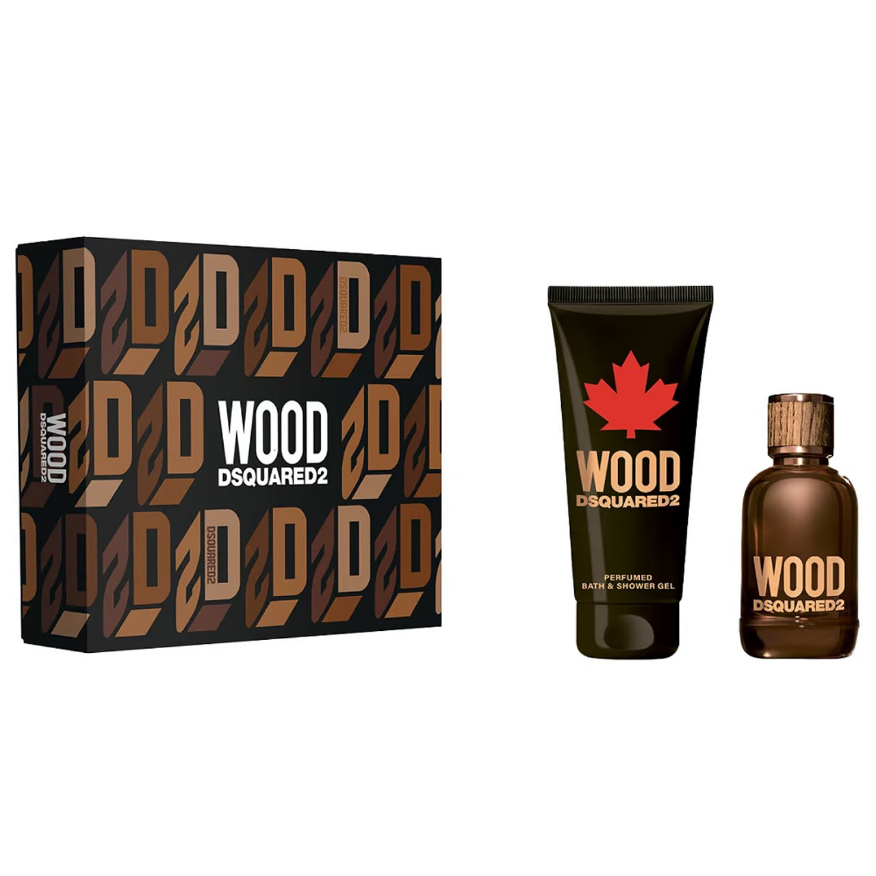Dsquared WOOD POUR HOMME LOT 2 pz uomo 2pz
