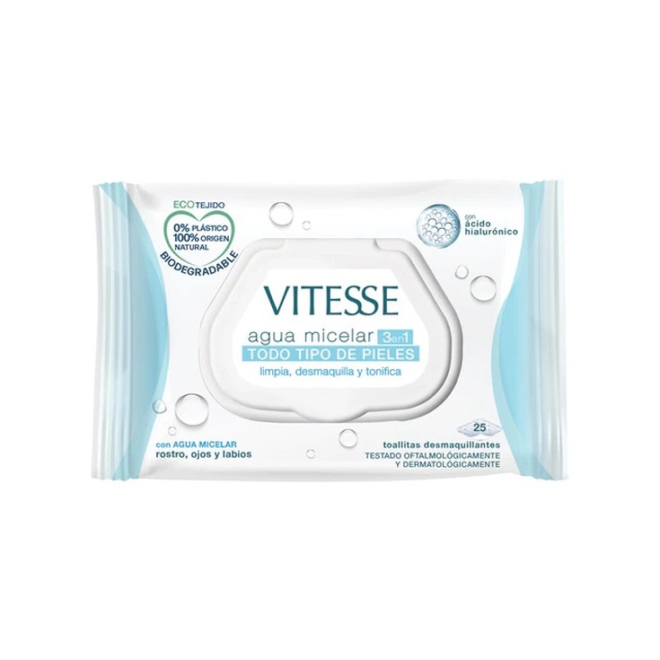 Toallitas Des Vitesse Micelar25 Uds Unisex