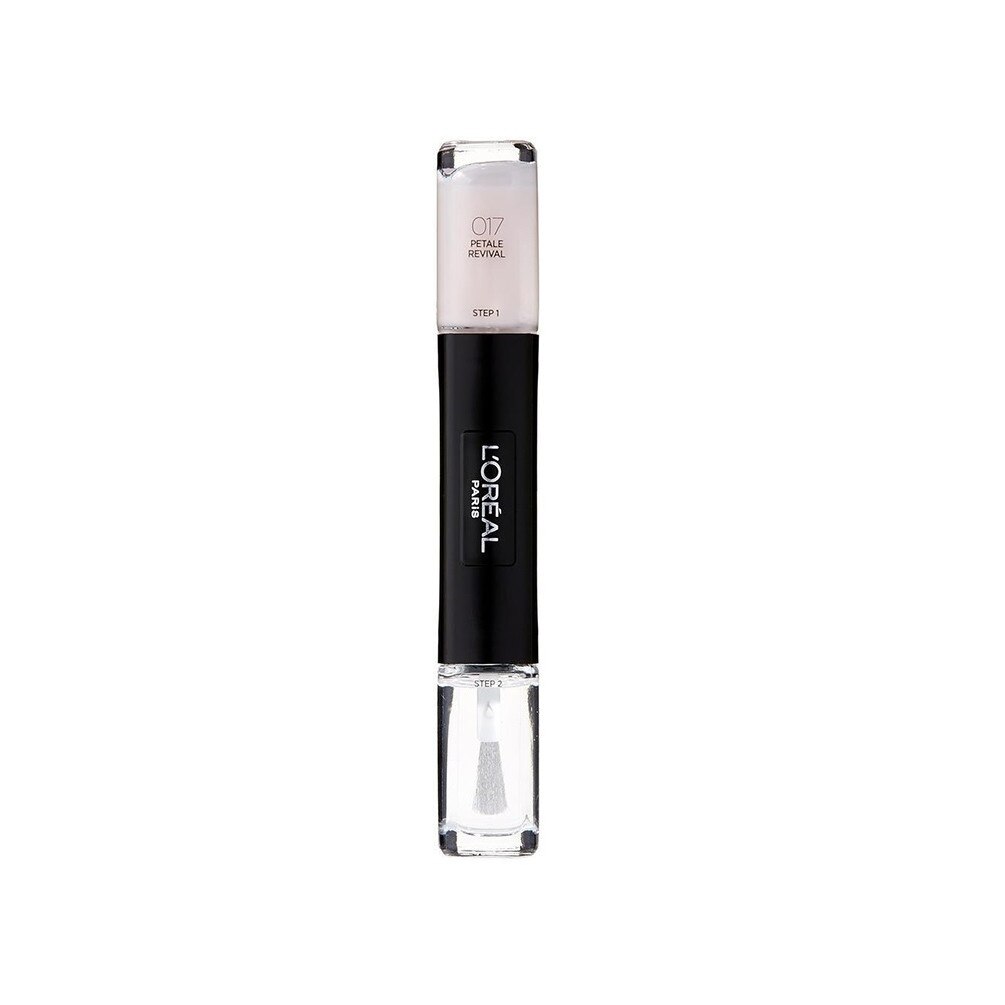 LOreal Paris Infallible GelEffect Nail Polish 2In1 017 Petale Revival 2 x 5ml donna
