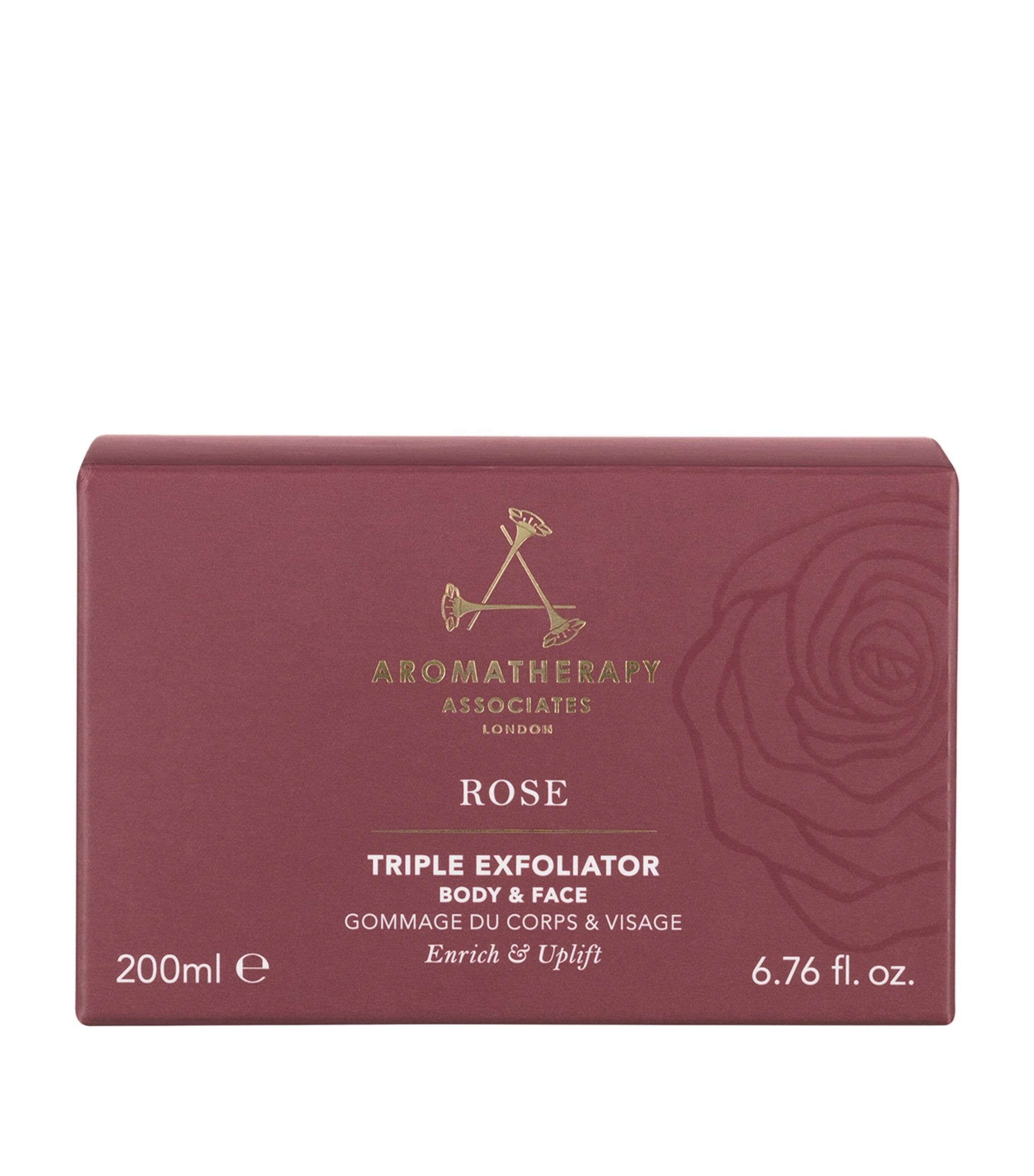 Aromatherapy Associates Rose Natural Essential Oils Exfoliating Scrub 200ml donna
