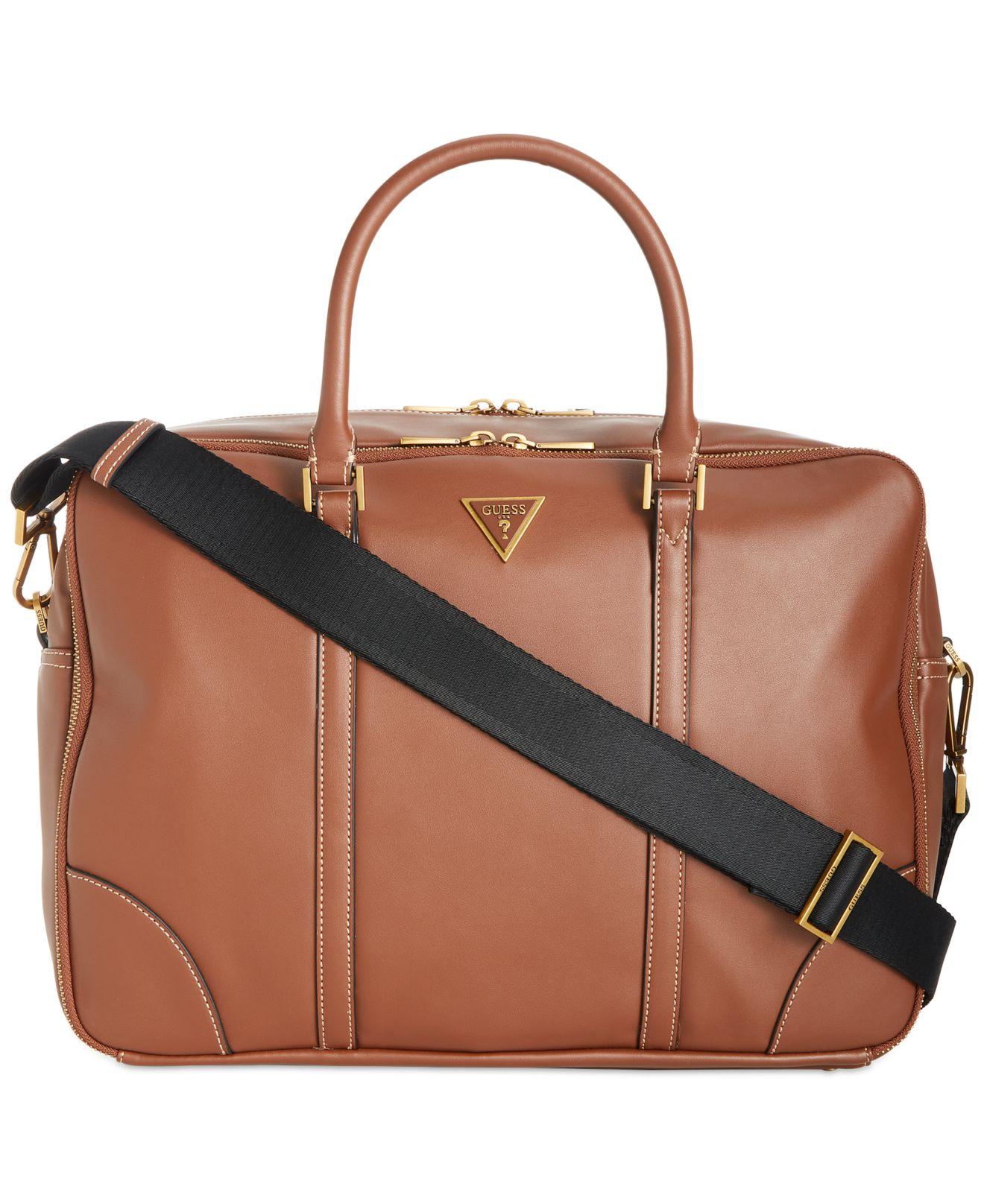 Guess Guess Polyurethane Bag Laptop Compartiment Brown HMEVEN 28 x 38 x 10 cm donna