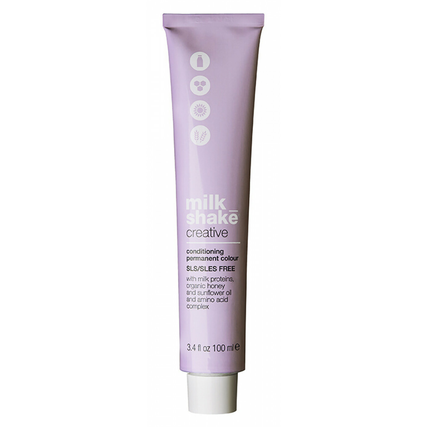 Milk Shake Creative SLSSLESFree Permanent Hair Dye 6666RR Intense Red Dark Blond 100ml donna