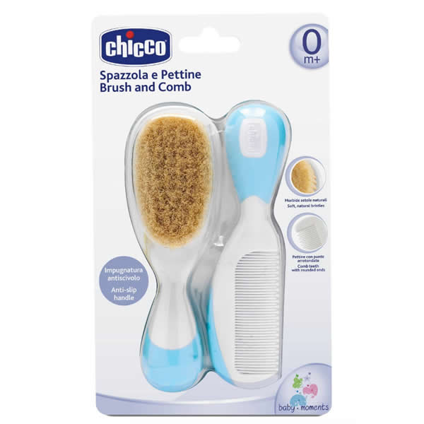 Chicco Spazzola E Pettine Nylon 0m unisex