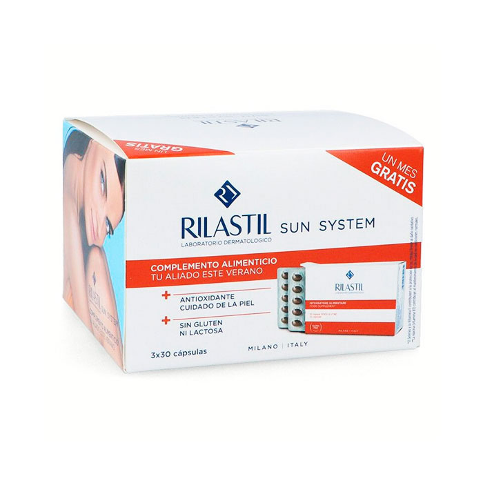 Rilastil Sun System Oral Promo 2x30 Capsule unisex