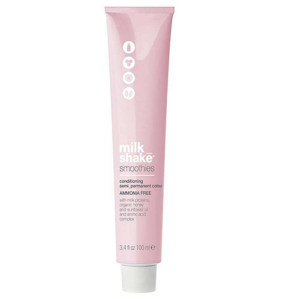 Milk Shake Smoothies AmmoniaFree SemiPermanent Hair Dye 6136B Dark Beige Blond 100ml donna