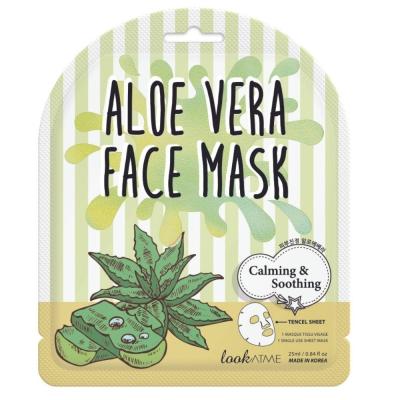 LOOK ME Aloe Vera Face Mask maschera viso lenitiva in foglio 1 pz