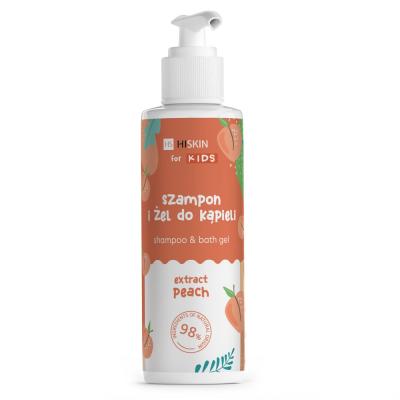 HISKIN Kids Shampoo e bagnoschiuma Pesca e Papaya 280ml