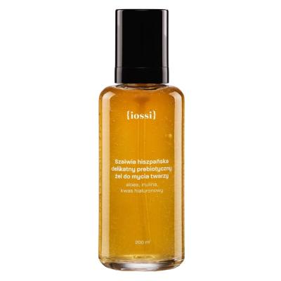 IOSSI Gel detergente viso prebiotico delicato alla Salvia Spagnola 200ml
