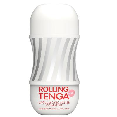 TENGA Rolling Tenga Vacuum Gyro Roller compatibile monouso maschile Masturbatore bianco