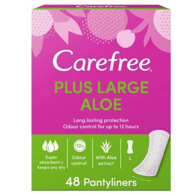 CAREFREE Plus Assorbenti grandi Aloe 48 pz