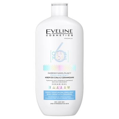 EVELINE 6 Ceramidi crema corpo emolliente idratante profonda alle ceramidi 350ml
