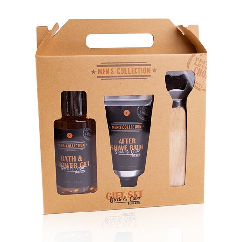 Accentra Set da bagno della collezione uomo Set regalo per la cura del bagno uomo