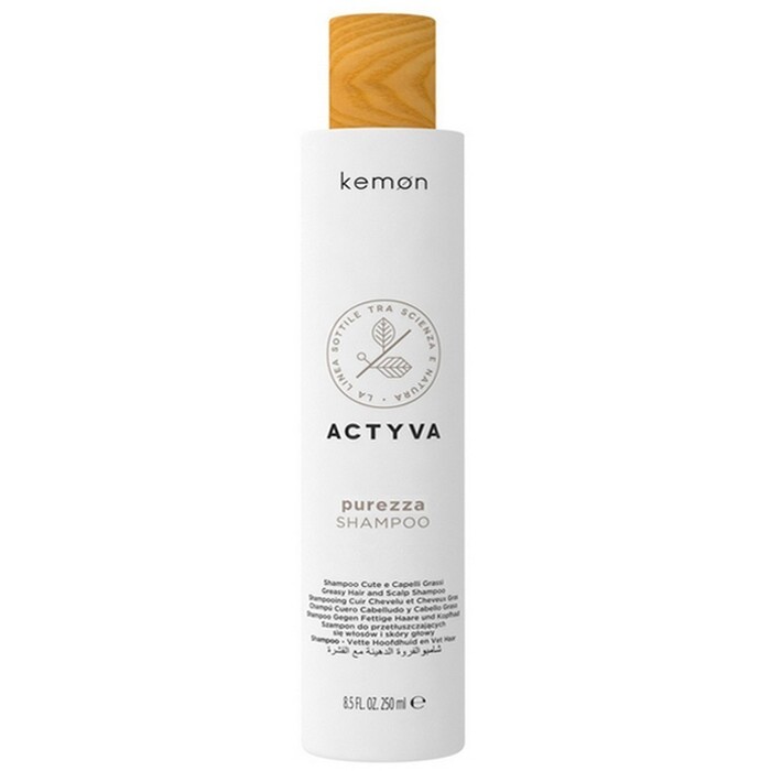 Kemon Actyva Purezza Shampoo capelli da normali a grassi donna 1000ml