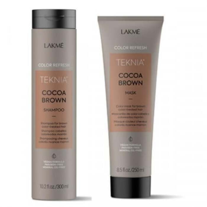 Lakm Confezione Teknia Color Refresh Cocoa Brown Set regalo donna 550ml