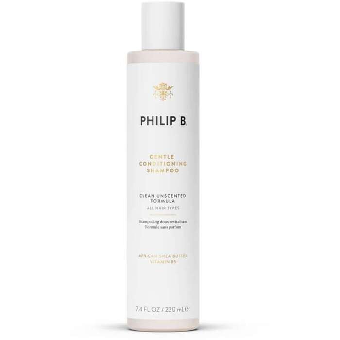 PHILIP B Shampoo condizionante delicato al burro di karit africano Shampoo detergente per luso quotidiano donna 220ml