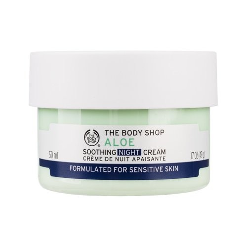 The Body Shop Crema notte lenitiva allaloe Crema notte lenitiva per la pelle 50ml Donna