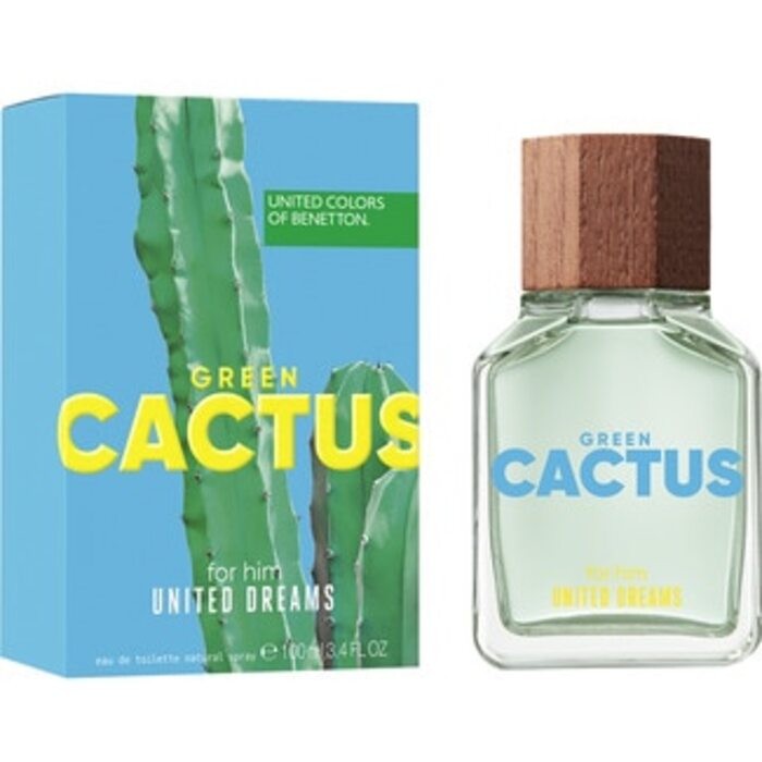Benetton United Dreams Green Cactus eau de toilette uomo 100ml