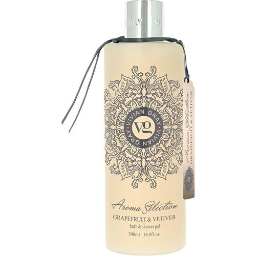 Vivian Gray Aroma Selection Pompelmo e Vetiver Bagnoschiuma e Bagnodoccia Gel doccia 500ml Donna