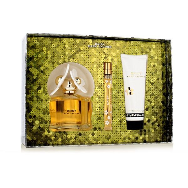 Marc Jacobs Daisy SET eau de toilette 100 ml body lotion 75 ml miniature eau de toilette 10 ml donna 100ml