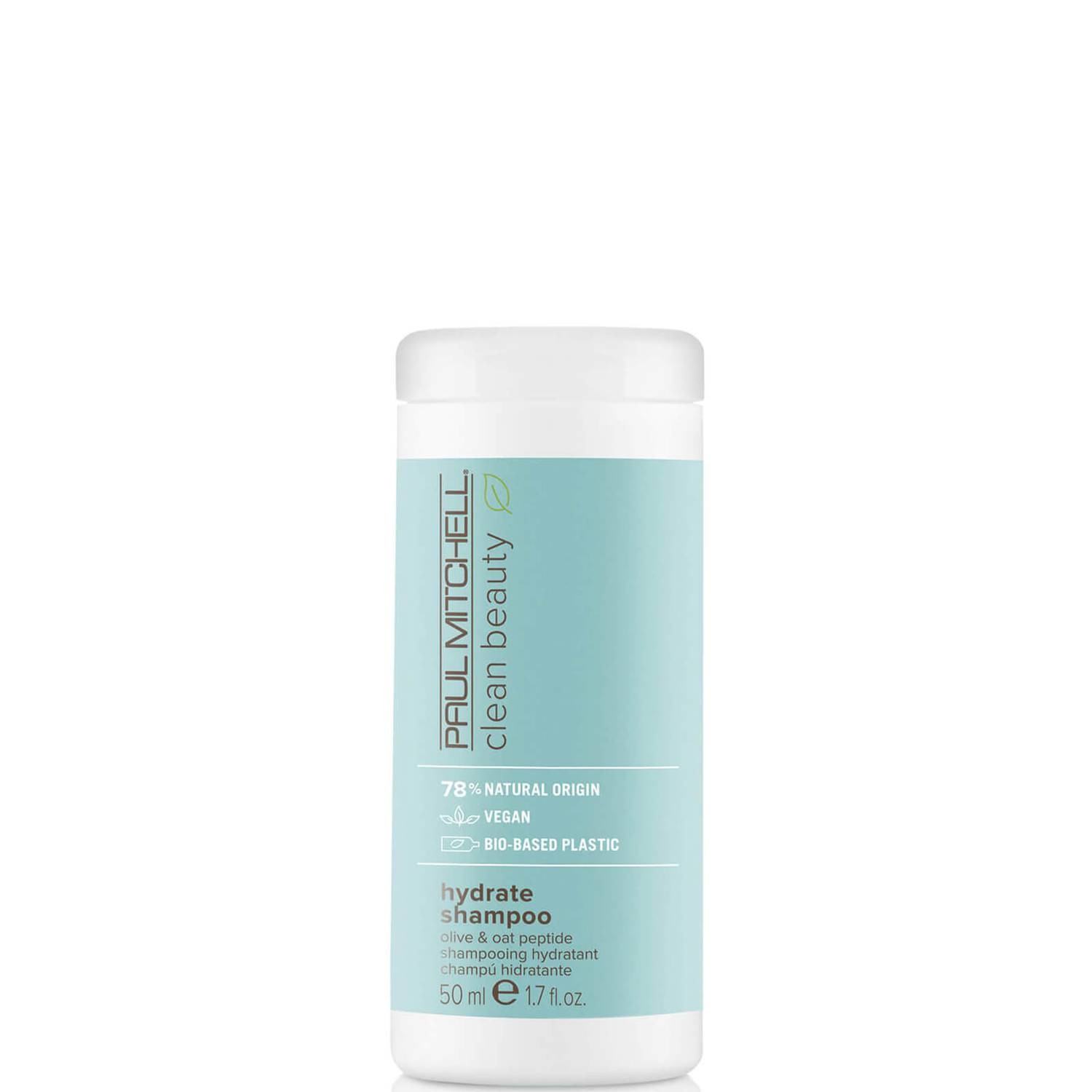 Paul Mitchell Clean Beauty Hydrate Vegan Hair Shampoo Balances Moisture 50ml donna