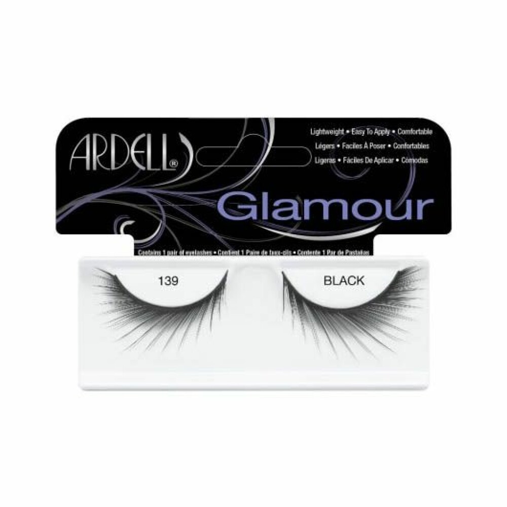 Ardell Edgy False Eyelashes 139 Black donna