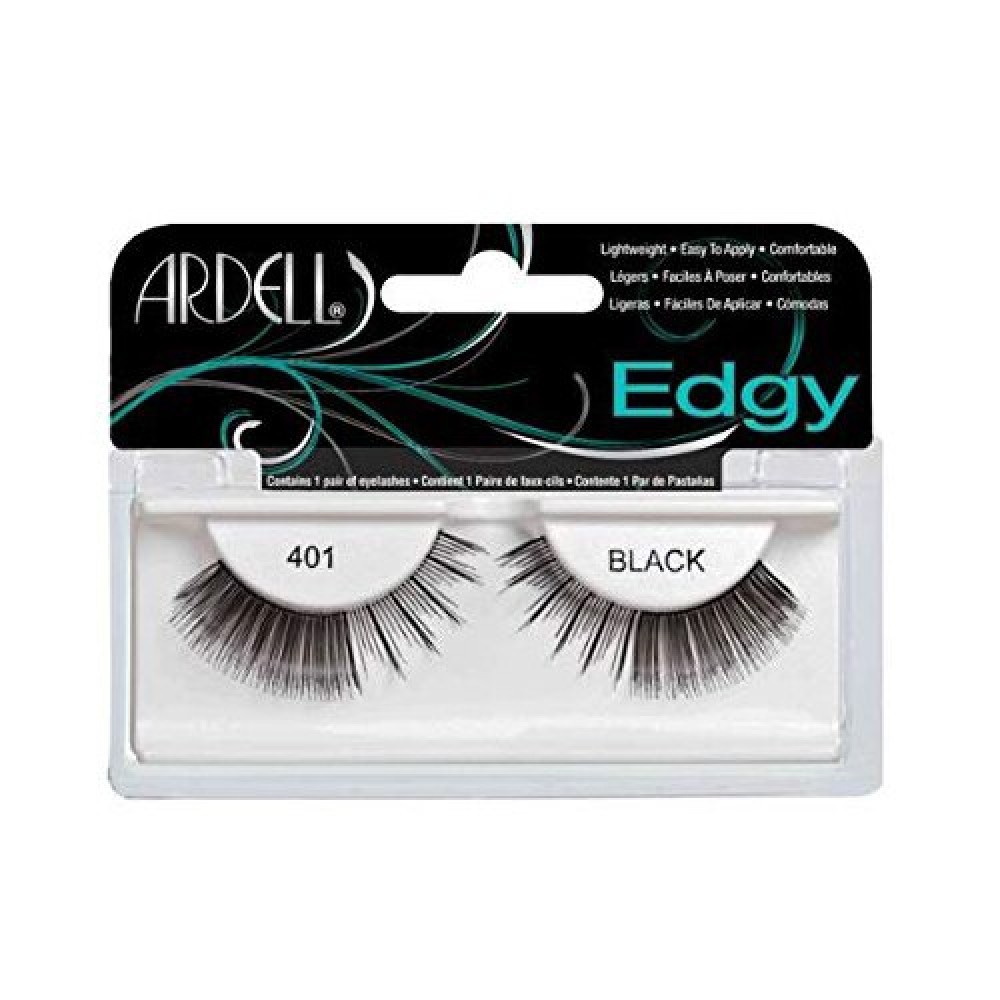Ardell Edgy False Eyelashes 401 Black donna