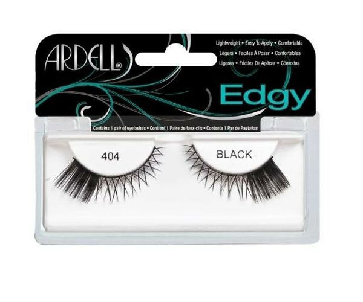Ardell Edgy False Eyelashes 404 Black donna