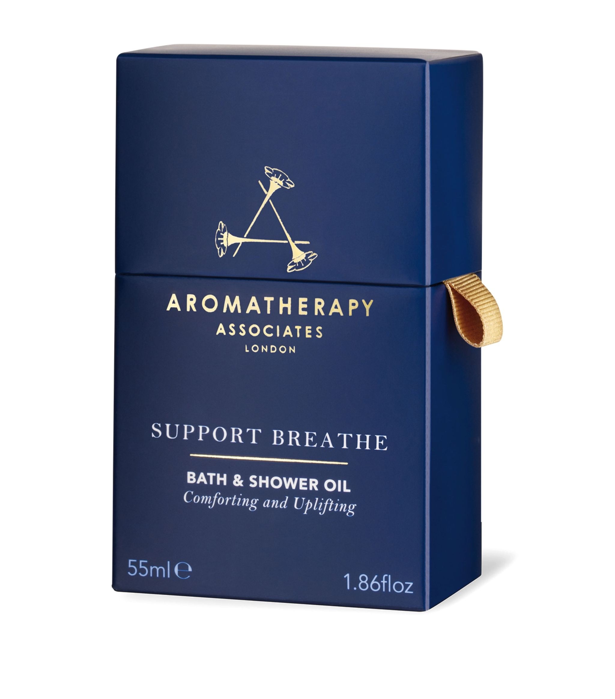 Aromatherapy Associates Support Breathe Natural Essential Oils Fresh Woody and Sharp Softening Bath Oil 55ml donna