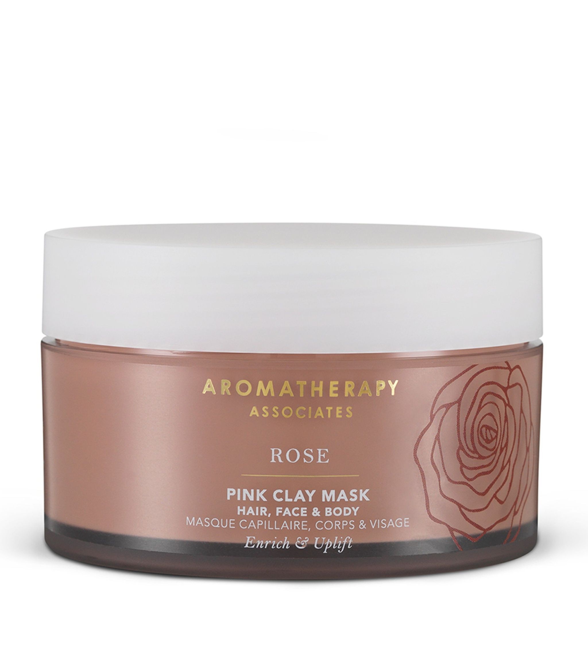 Aromatherapy Associates Rose Essential Oils Eliminates Impurities Clay Mask 200ml donna