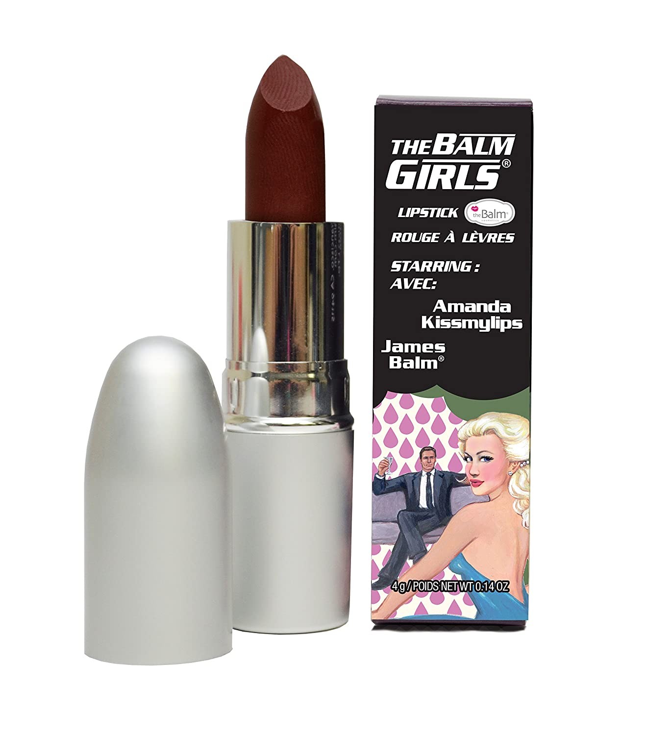 The Balm Girls Cream Lipstick Marron Berry 4 g donna