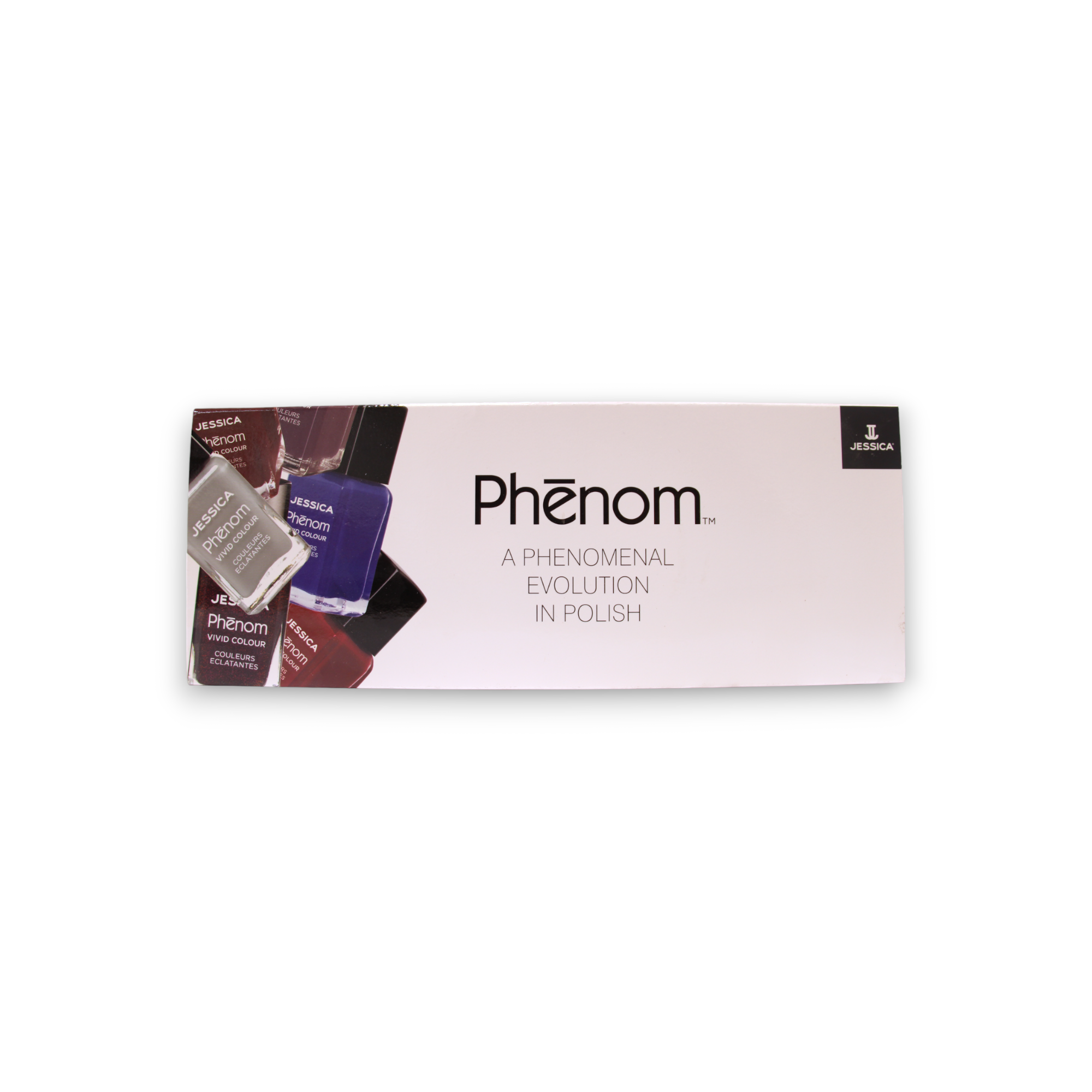A Phenomenal Evolution In Polish Set Jessica Phenom Vivid Colour Top Coat Nail Polish PHEN000 Finale Shine 15ml Phenom Vivid