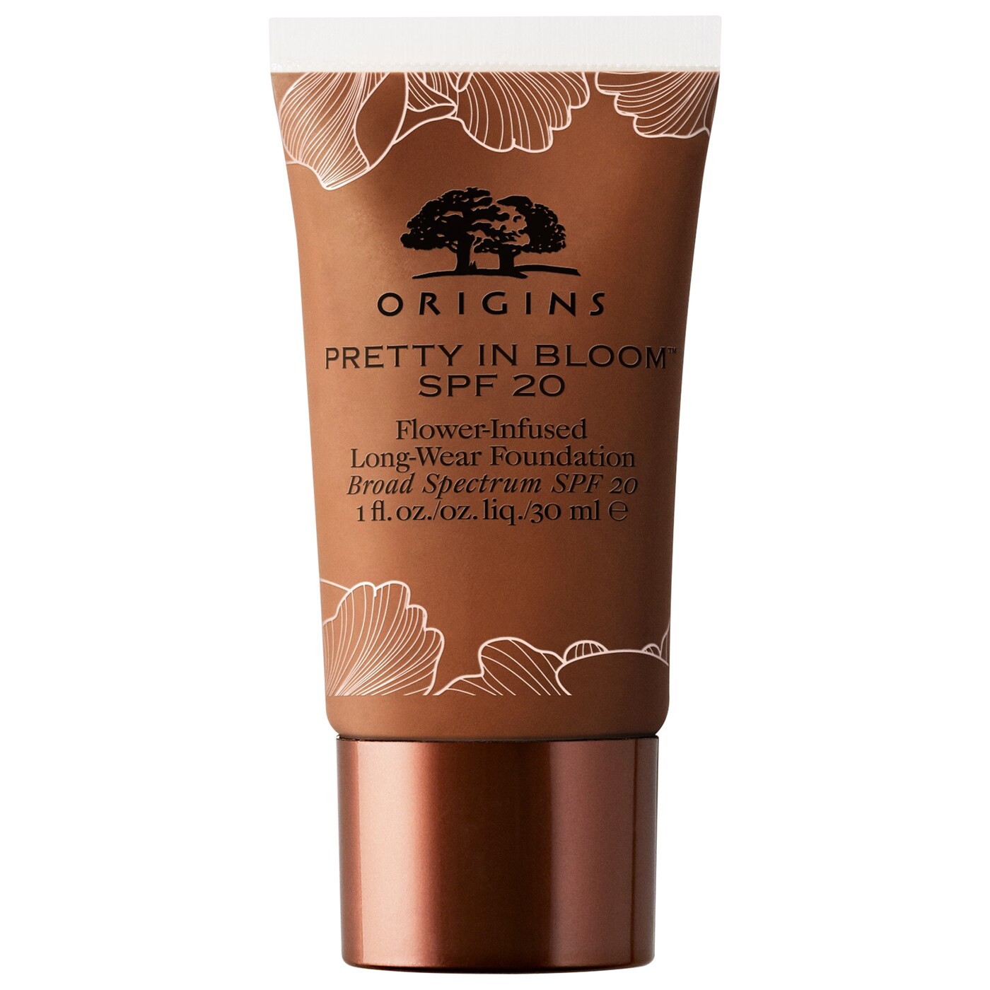 Origins Pretty In Bloom Long Wearing Cream Foundation 720 Very Deep Cool SPF 20 30ml donna