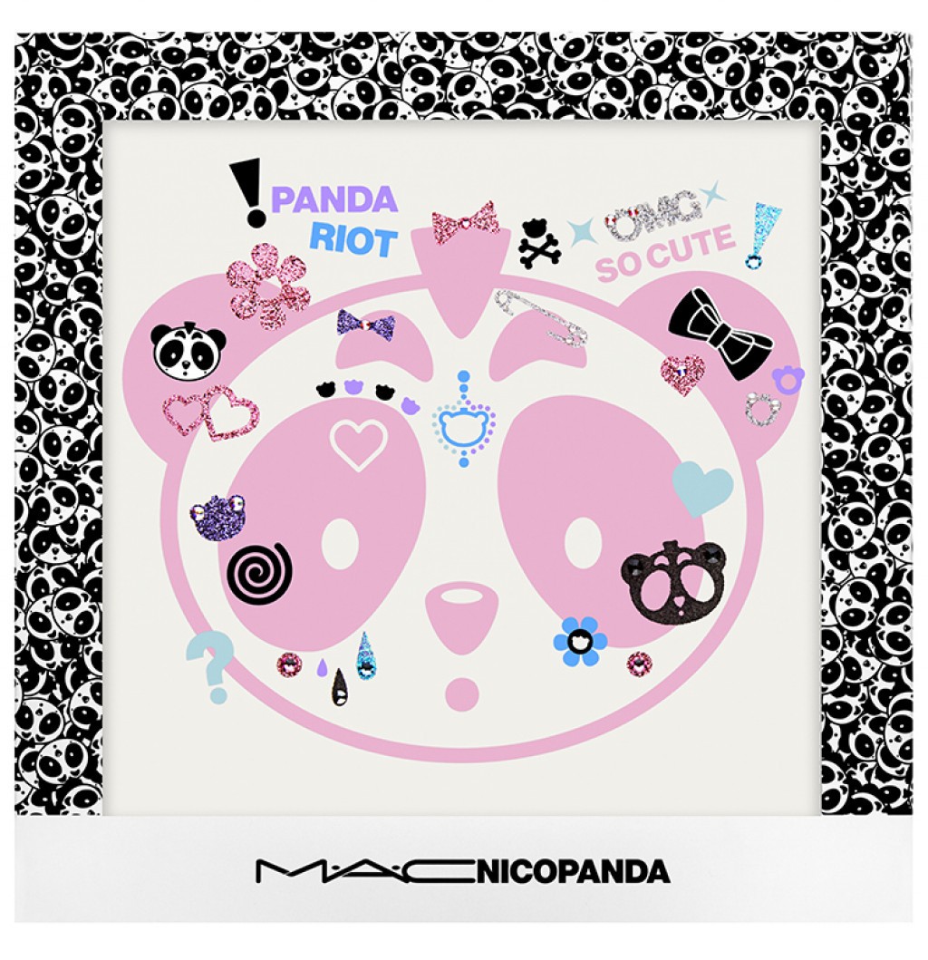 MAC Nicopanda Body Stickers For Face Body unisex