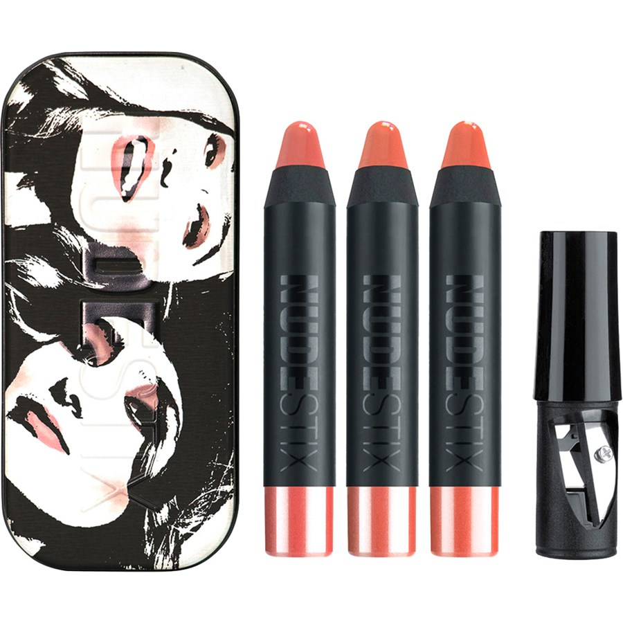Set Nudestix Gel Color Cruelty Free High Shine Lip Cheek Balm 2In1 Ally 28 g Gel Color Cruelty Free High Shine Lip Che