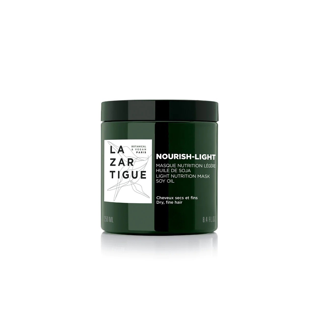 Lazartigue Crema Maschera Trattamento Capelli NourishLight per Nutrire 250ml donna