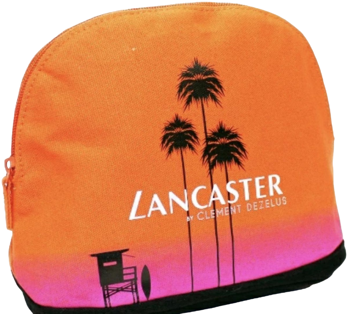 Lancaster Sun Beauty Material Bag Toiletry Orange 25 X18 cm donna