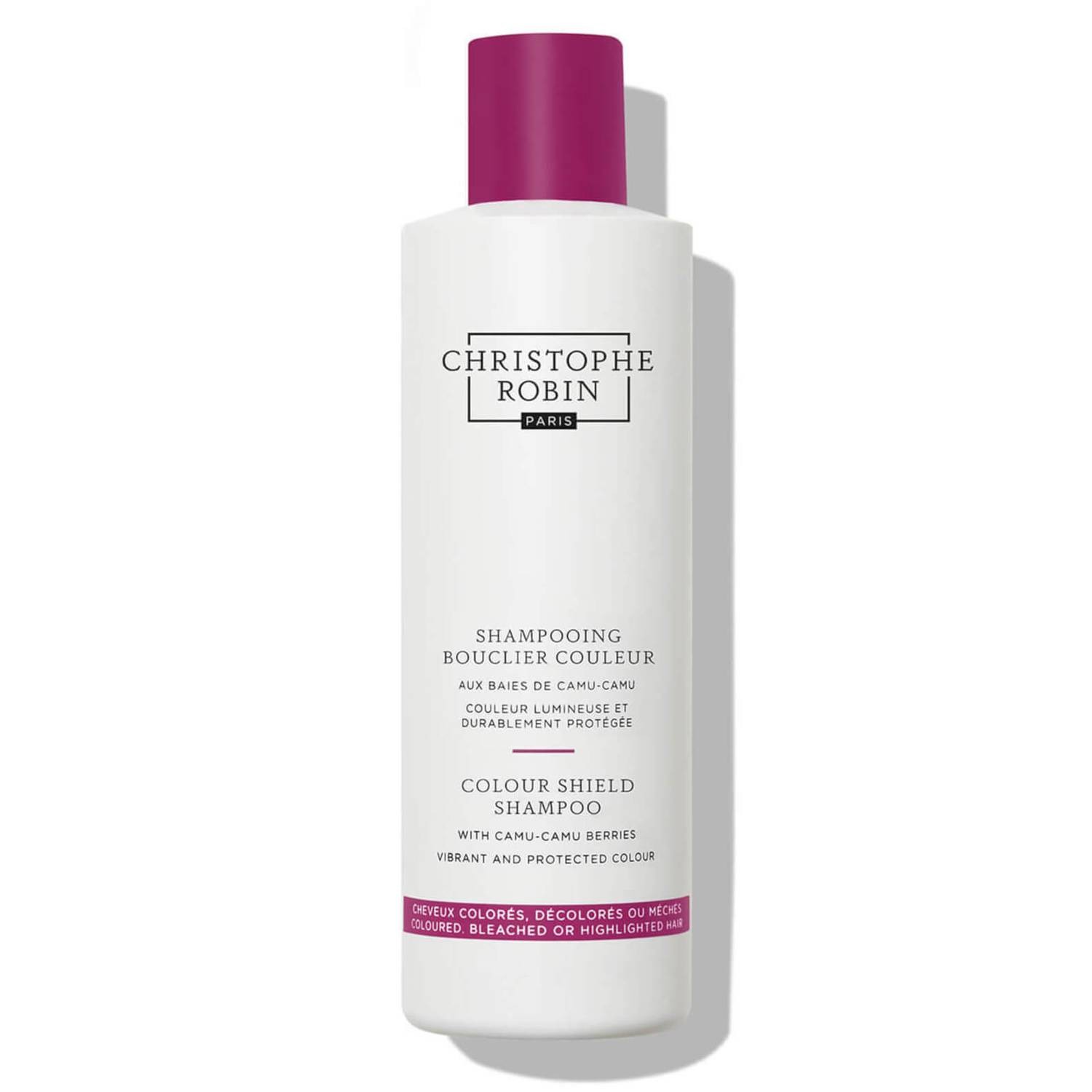 Christophe Robin Colour Shield CamuCamu Berries Hair Shampoo For Colour Protection 1000ml donna