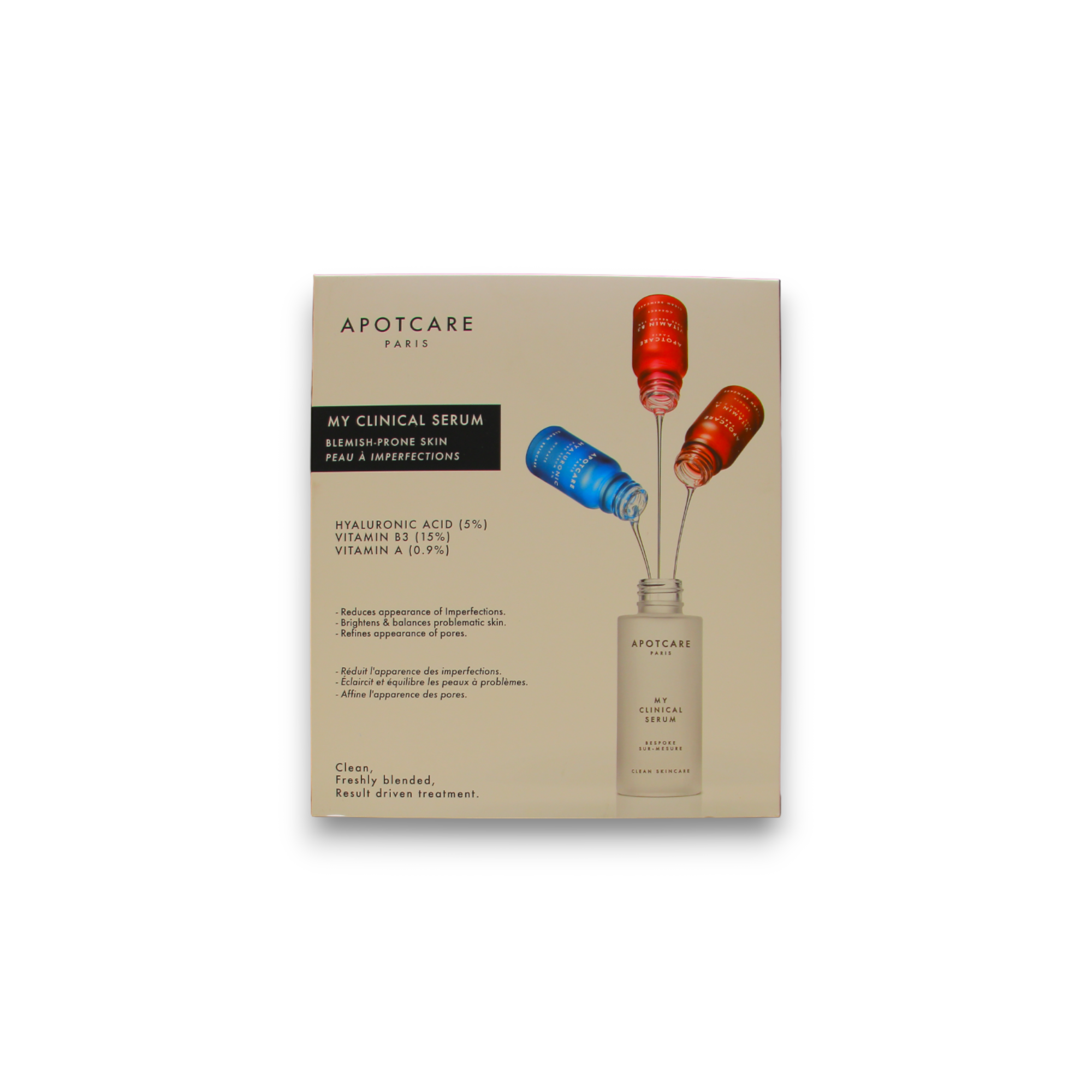 My Clinical Serum Set Apotcare Vitamin B3 Vitamin B3 AntiRedness Serum For Face 10ml Vitamin A Retinoid AntiWrinkle Serum F