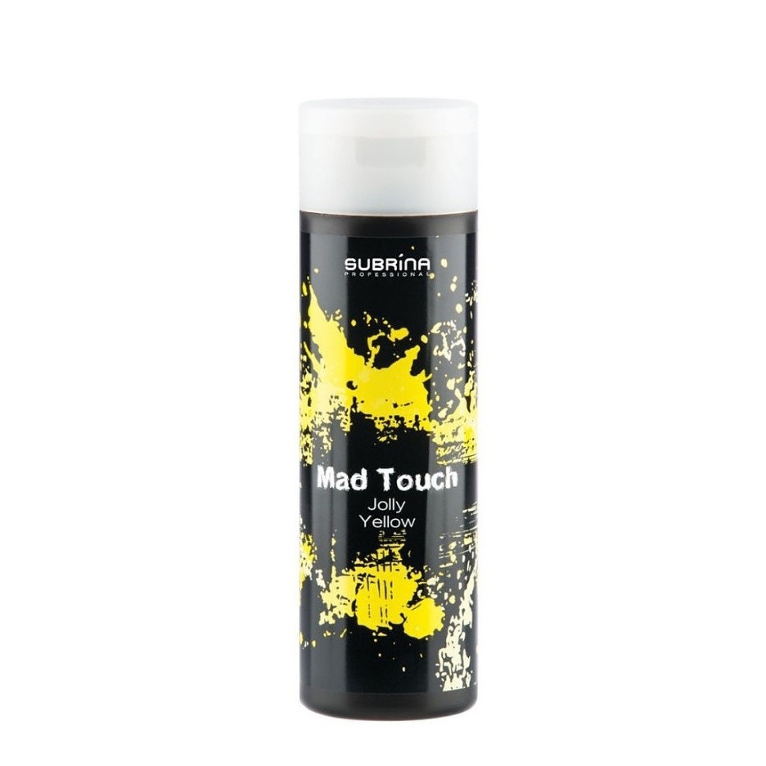 Subrina Professional Mad Touch Hair Colouring Gel For Direct Colouring Jolly Yellow 200ml donna