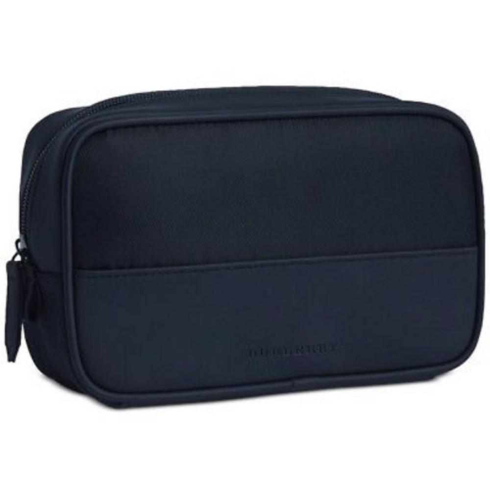Burberry Makeup Bag Dark Blue donna