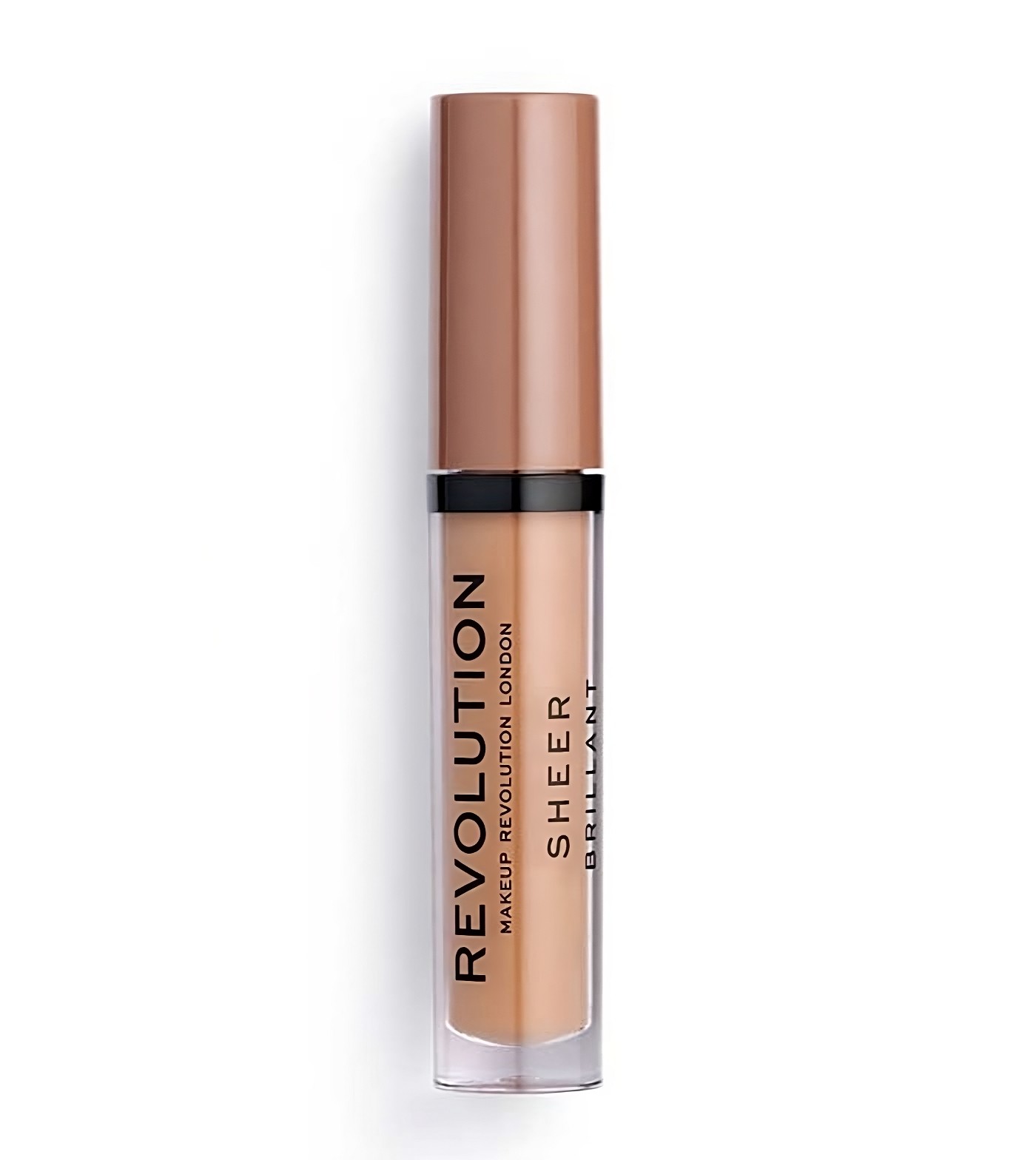 Makeup Revolution Sheer Brillant Vegan Lip Gloss 119 Hustle 35ml donna