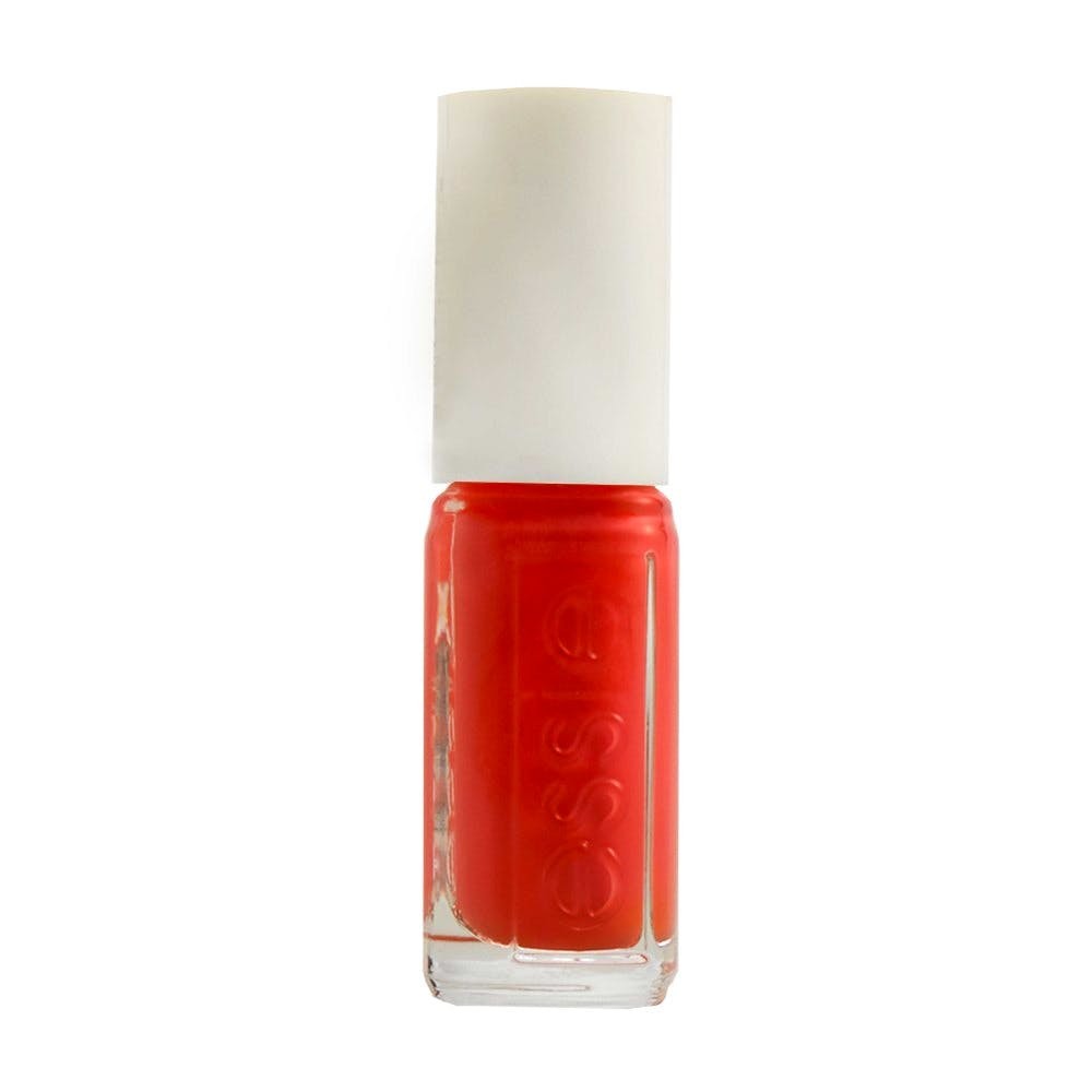 Essie Nail Enamel Vegan Glossy Shine Finish Nail Polish 318 Resort Fling 5ml Miniature donna