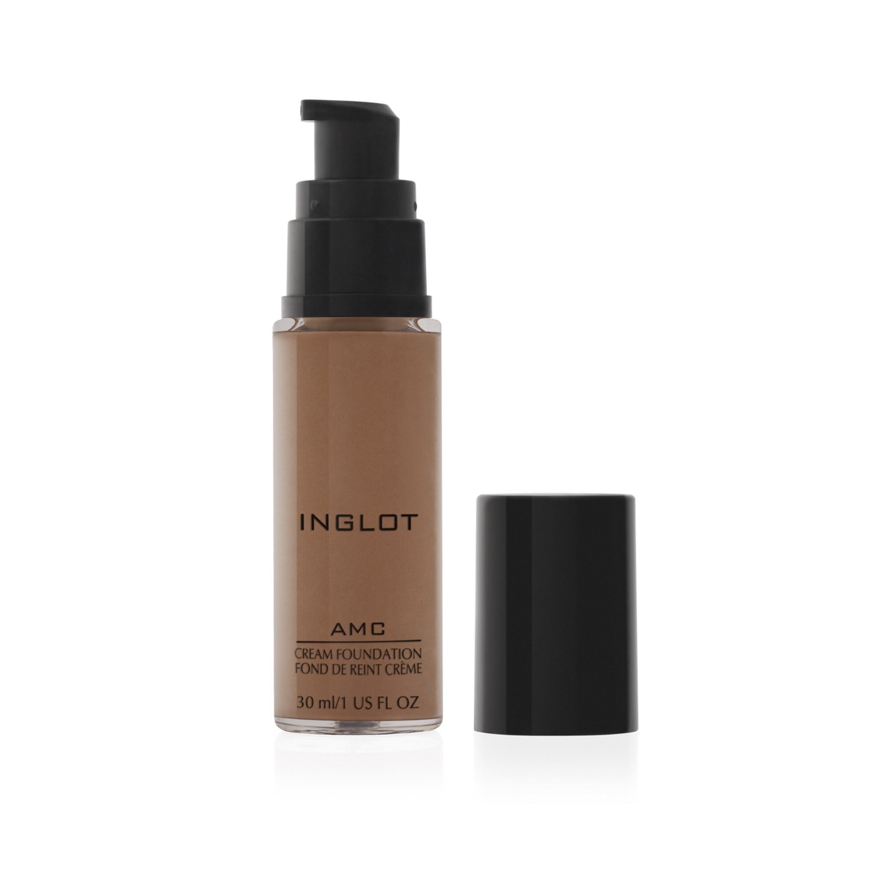 Inglot AMC Natural Glow Cream Foundation NF MW107 30ml donna