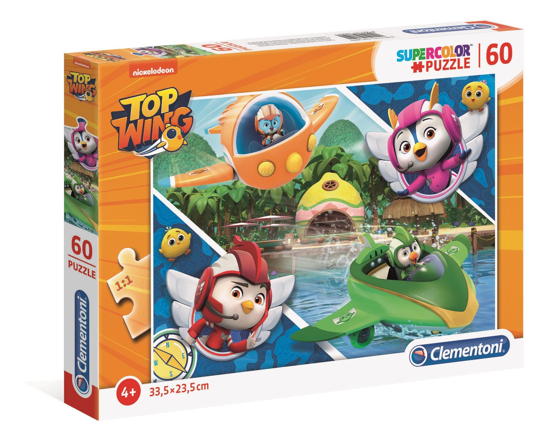 Clementoni Supercolor Top Wing Puzzle 60 pcs For Boys 4 years uomo