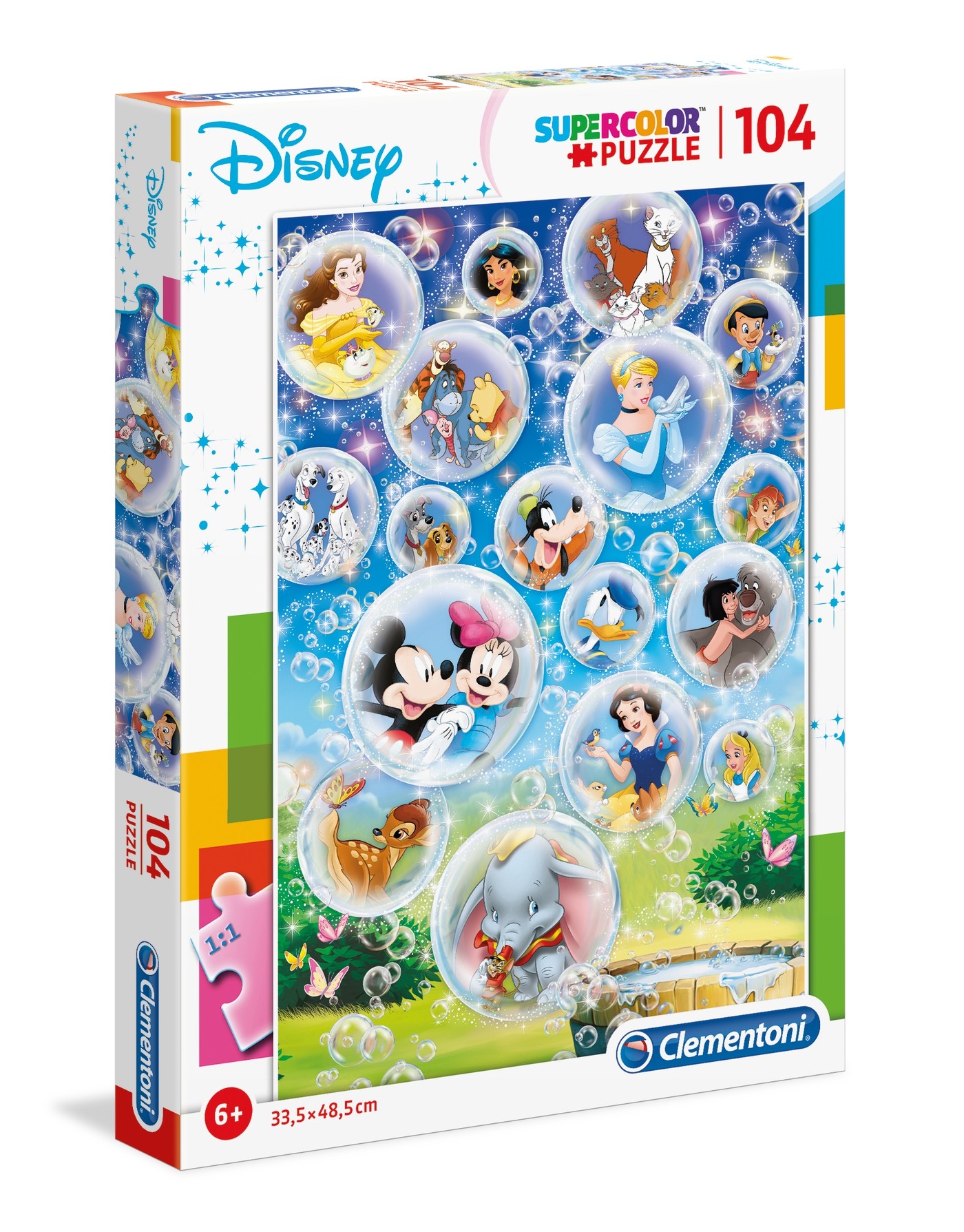 Clementoni SuperColor Disney Classic Puzzle 104 pcs6 years unisex