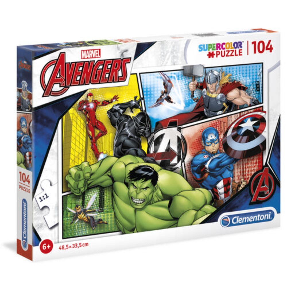 Clementoni The Avengers Construction Set 6 years 104 pcs