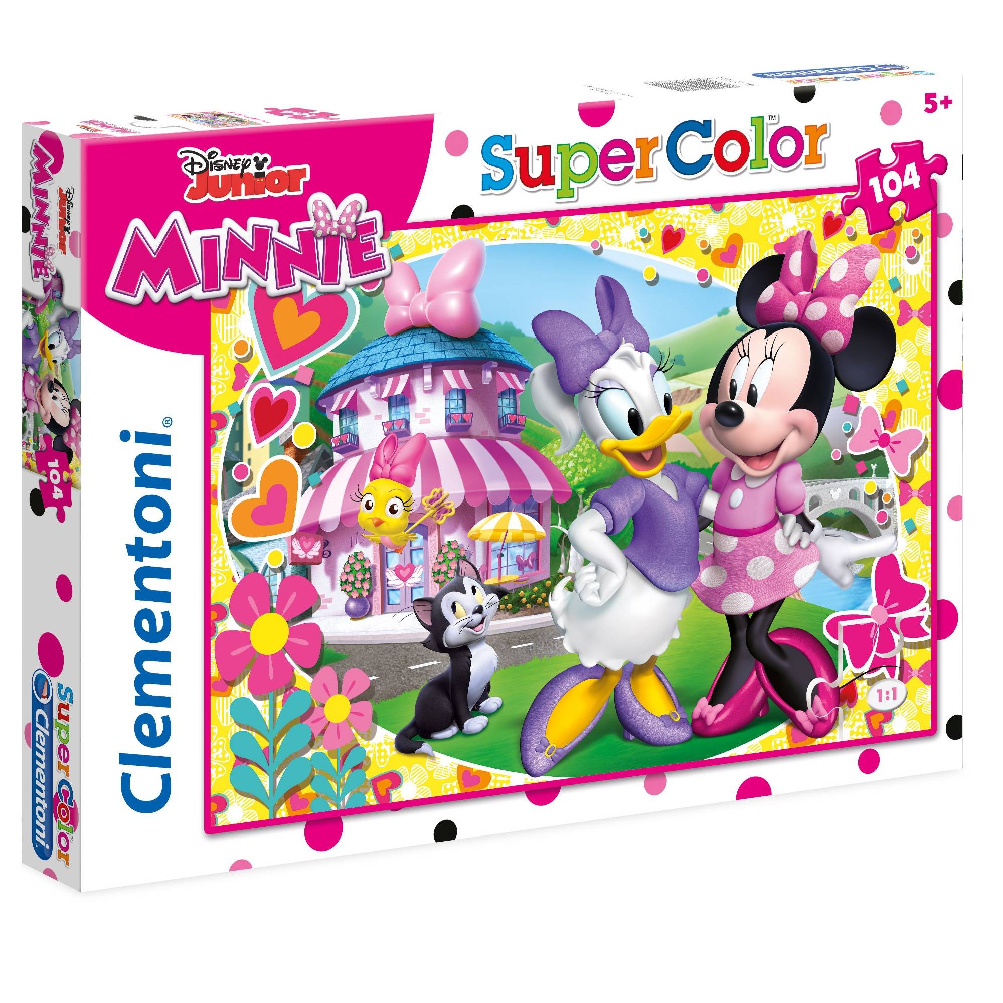 Clementoni SuperColor Minnie Mouse Puzzle 104 pcs For Girls 5 years donna
