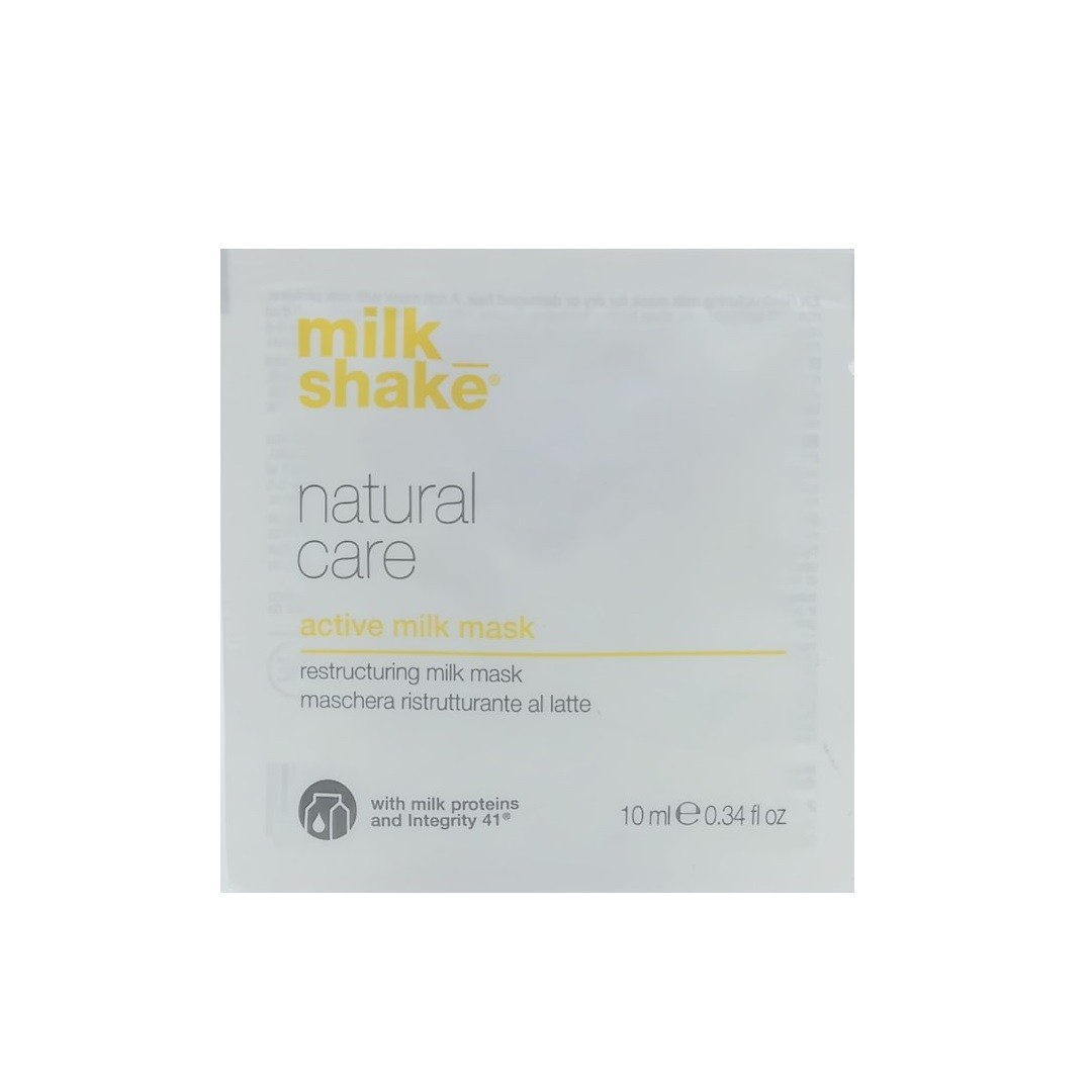 Milk Shake Natural Care Active Milk Hair Treatment Cream Mask For Colour Protection 10ml donna